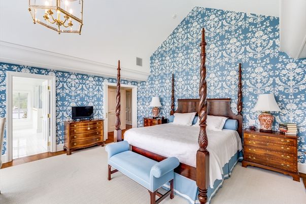 Bedroom, Chandelier, Interior