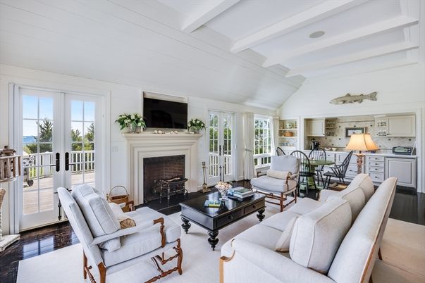 Dining room, Fireplace, Interior, Living room, Wood Texture Flooring