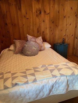 Bedroom, Interior, Wooden Walls