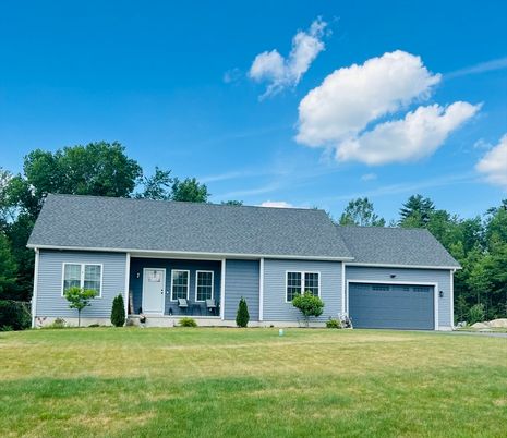 Attached, Backyard, Exterior, Facade, Cape Cod