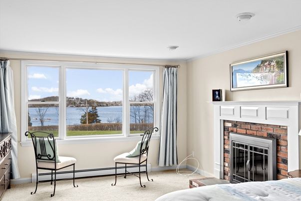 Fireplace, Home Office, Interior, Water