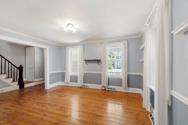 Empty room, Interior, Wood Texture Flooring
