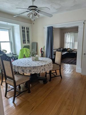 Dining room, Interior, Wood Texture Flooring