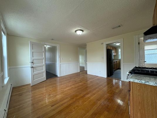 Empty room, Interior, Kitchen, Wood Texture Flooring