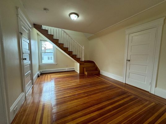 Empty room, Interior, Wood Texture Flooring