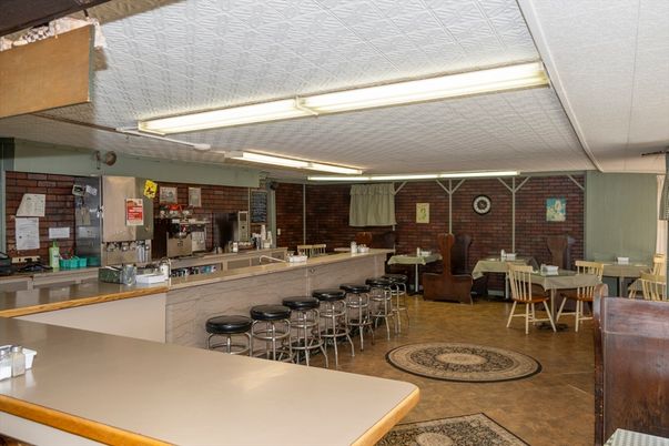 Dining room, Interior, Kitchen, Stone Walls