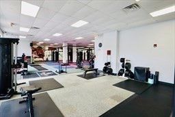 Fitness Equipment, Interior, Recessed Lighting