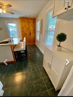 Dining room, Interior, Wooden Walls