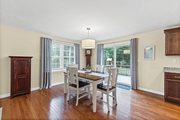 Dining room, Interior, Wood Texture Flooring