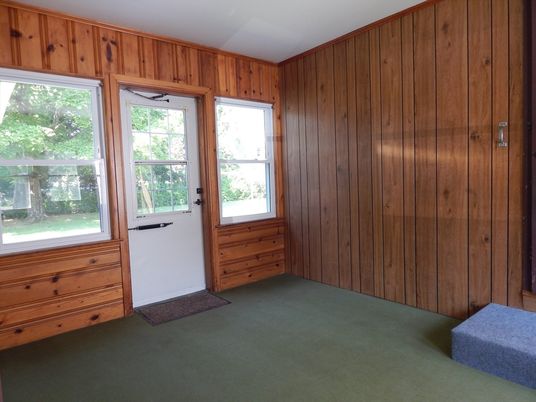Empty room, Interior, Wooden Walls