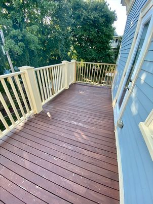 Exterior, Wood Texture Flooring