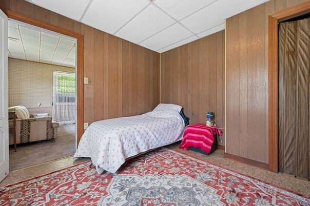 Bedroom, Interior, Wooden Walls