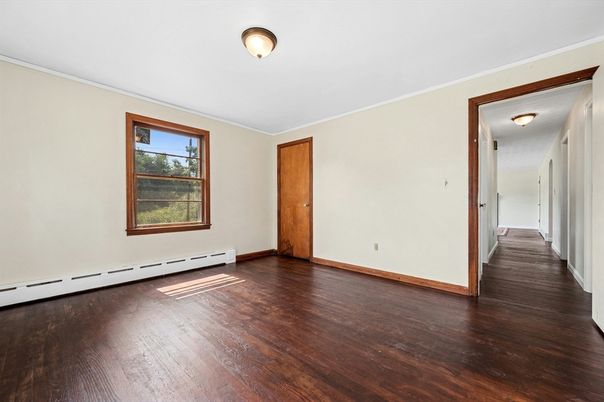 Empty room, Interior, Wood Texture Flooring