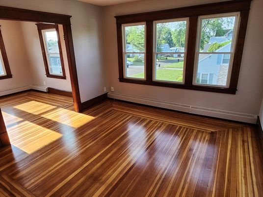 Empty room, Interior, Wood Texture Flooring
