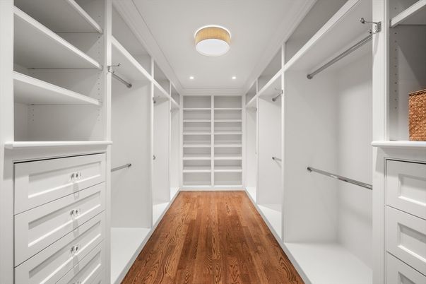 Interior, Recessed Lighting, Walk-in Closets, Wood Texture Flooring