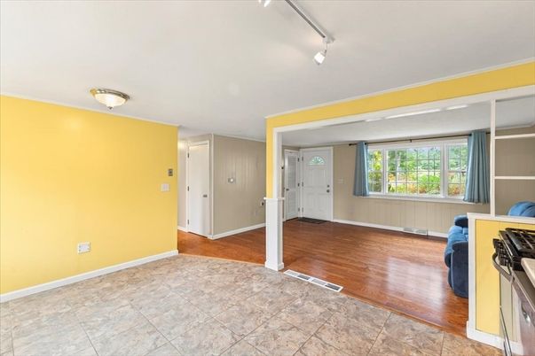 Empty room, Interior, Wood Texture Flooring