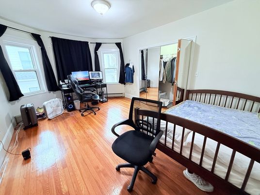 Bedroom, Home Office, Interior, Wood Texture Flooring