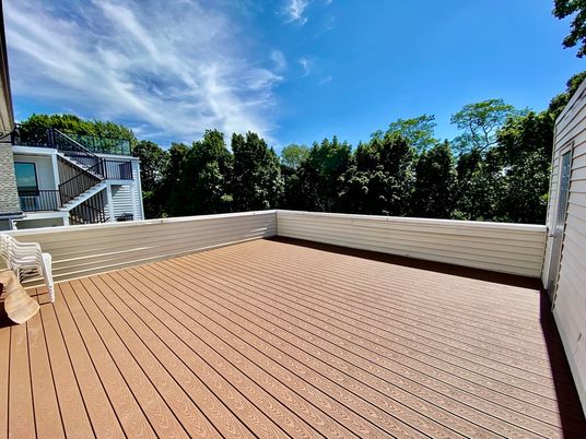 Exterior, Wood Texture Flooring