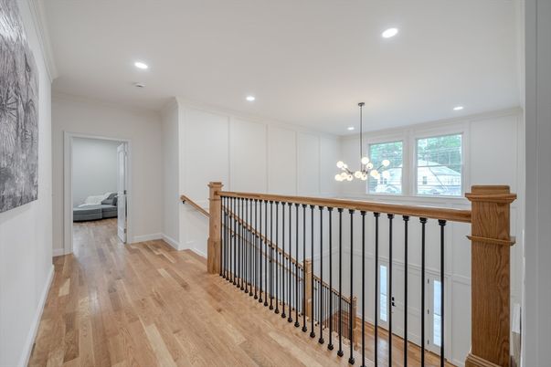 Interior, Pendant Lights, Recessed Lighting, Wood Texture Flooring