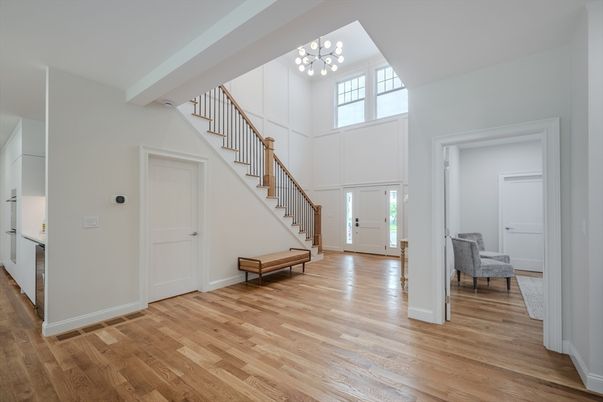 Interior, Pendant Lights, Wood Texture Flooring