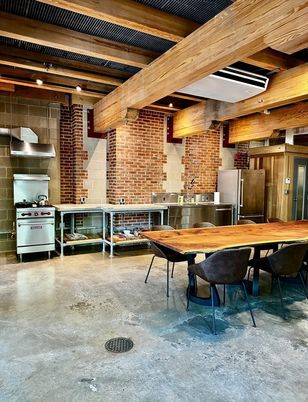 Interior, Stone Walls, Wooden Beams