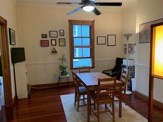 Dining room, Interior, Wood Texture Flooring