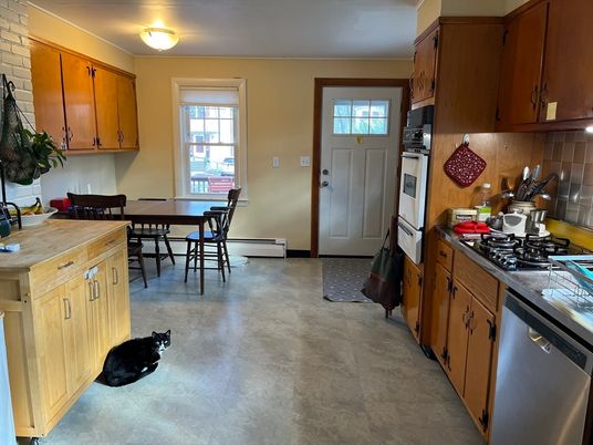 Dining room, Interior, Kitchen