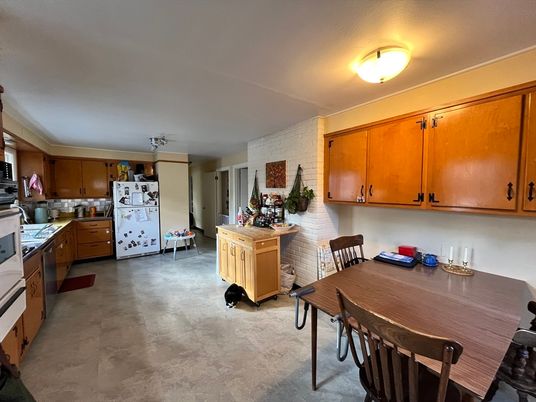 Dining room, Interior, Kitchen