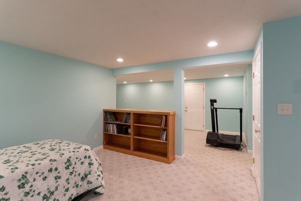 Bedroom, Fitness Equipment, Interior, Recessed Lighting