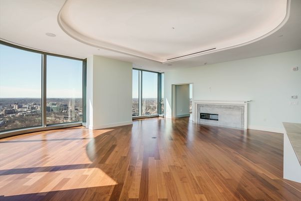 Empty room, Fireplace, Interior, Wood Texture Flooring