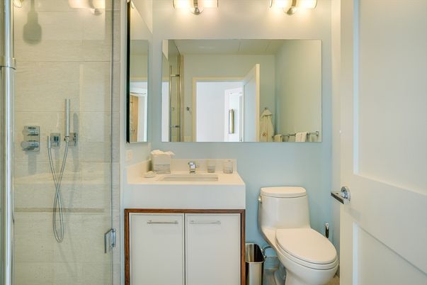 Bathroom, Glass Shower, Interior