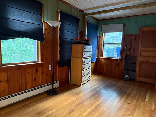 Empty room, Interior, Wood Texture Flooring, Wooden Walls