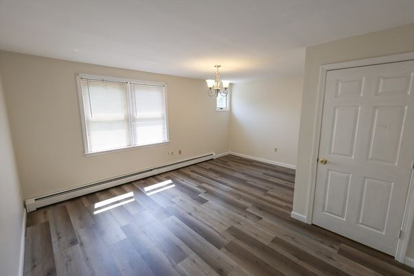 Chandelier, Empty room, Interior, Wood Texture Flooring