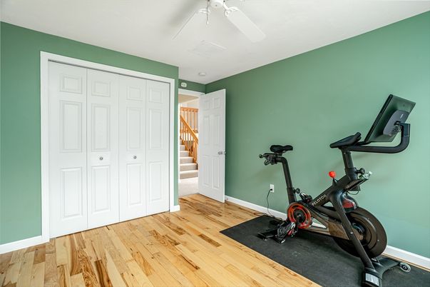 Fitness Equipment, Interior, Wood Texture Flooring
