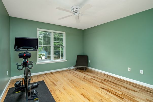 Fitness Equipment, Interior, Wood Texture Flooring