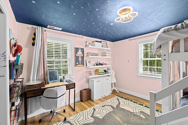 Home Office, Interior, Wood Texture Flooring