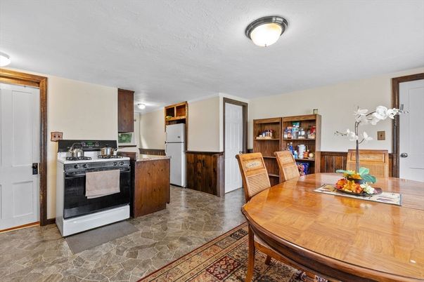 Dining room, Interior, Kitchen