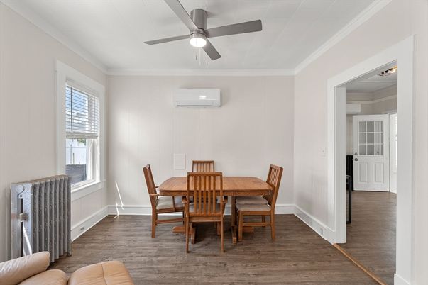 Dining room, Interior, Wood Texture Flooring