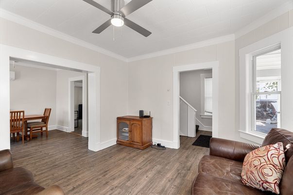 Dining room, Interior, Wood Texture Flooring