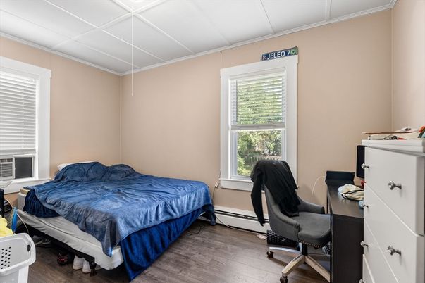 Bedroom, Home Office, Interior, Wood Texture Flooring