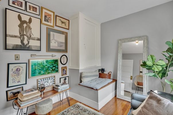 Home Office, Interior, Wood Texture Flooring