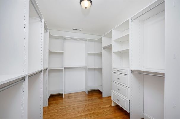 Interior, Walk-in Closets, Wood Texture Flooring