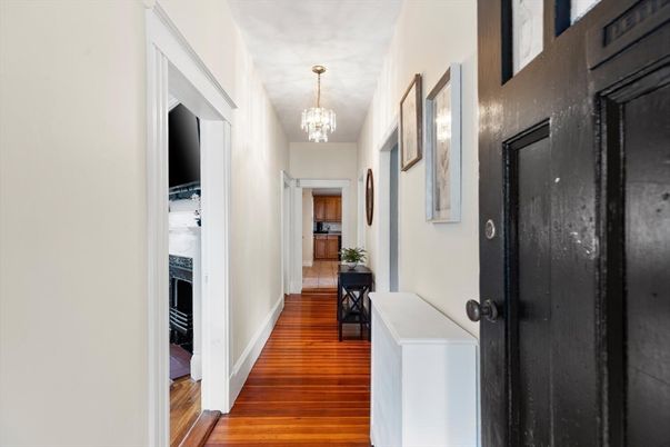 Chandelier, Interior, Wood Texture Flooring