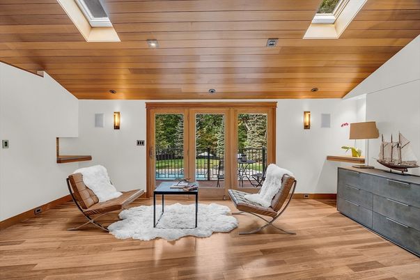 Interior, Recessed Lighting, Wooden Ceilings, Wood Texture Flooring