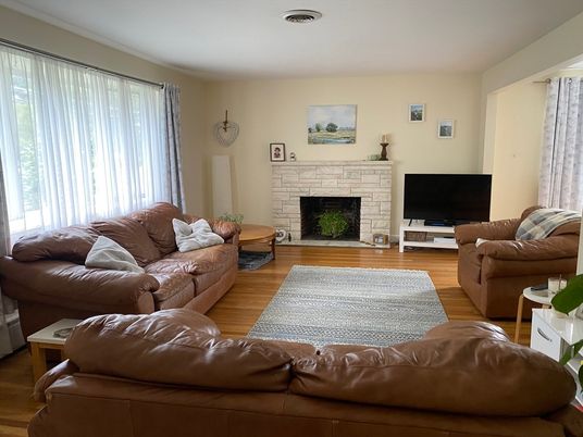 Fireplace, Interior, Living room, Wood Texture Flooring