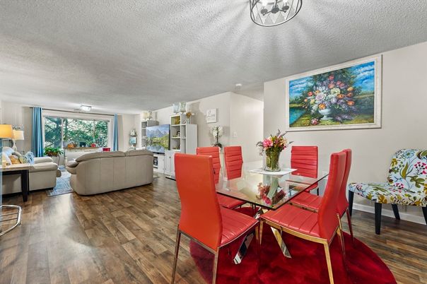 Dining room, Interior, Living room, Wood Texture Flooring