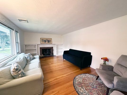 Fireplace, Interior, Living room, Wood Texture Flooring