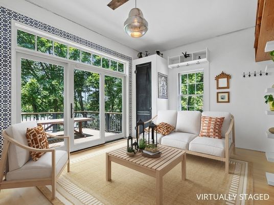 Interior, Living room, Sun Room, Wood Texture Flooring