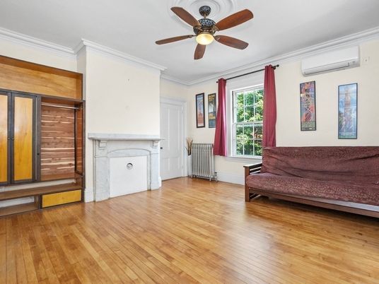 Fireplace, Interior, Wood Texture Flooring