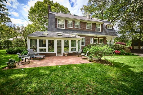 Backyard, Exterior, Facade, Solar Panels, Georgian